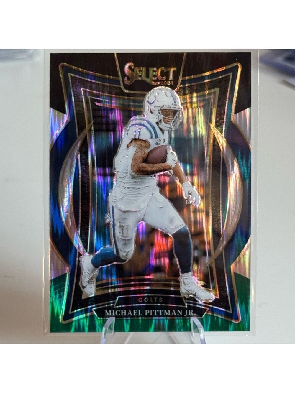 2024 Michael Pittman Jr Panini Select Prizm